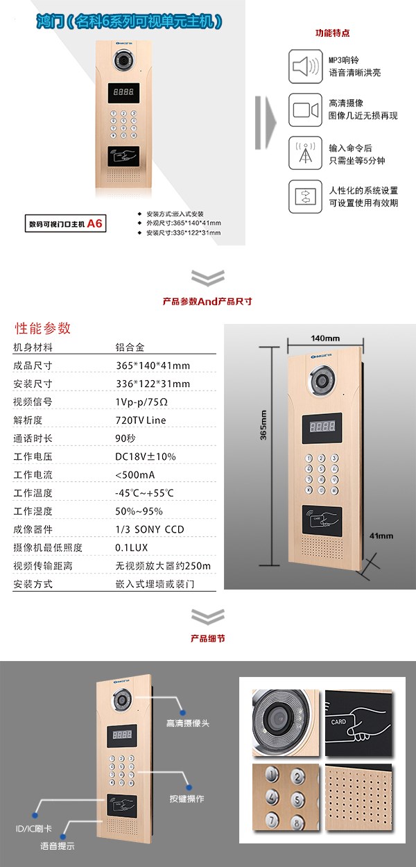 肥城市可视单元主机1